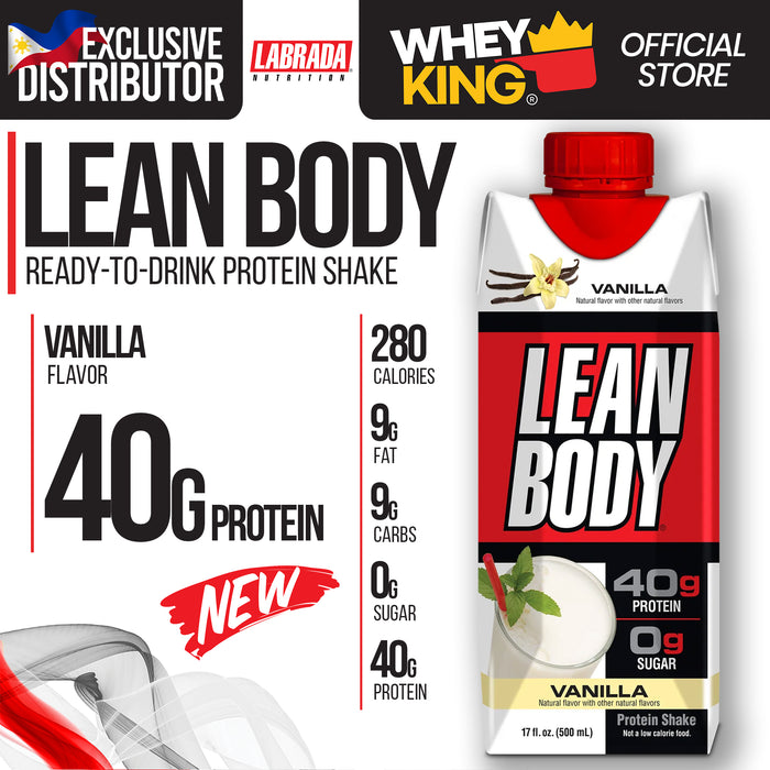 Labrada Nutrition Lean Body Ready-to-Drink Protein Shake