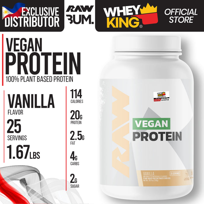 RAW Nutrition CBUM  Vegan  Plant Protein