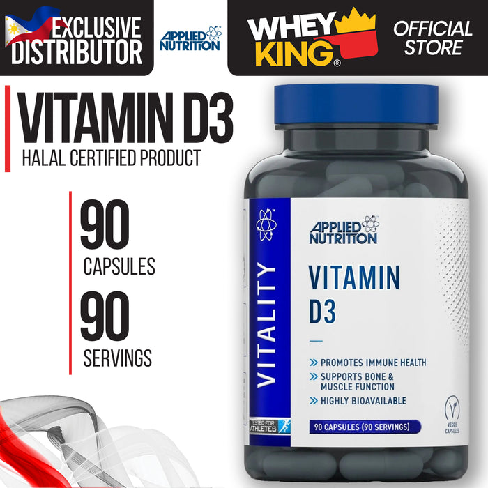Applied Nutrition Vitamin D3 90 Capsules