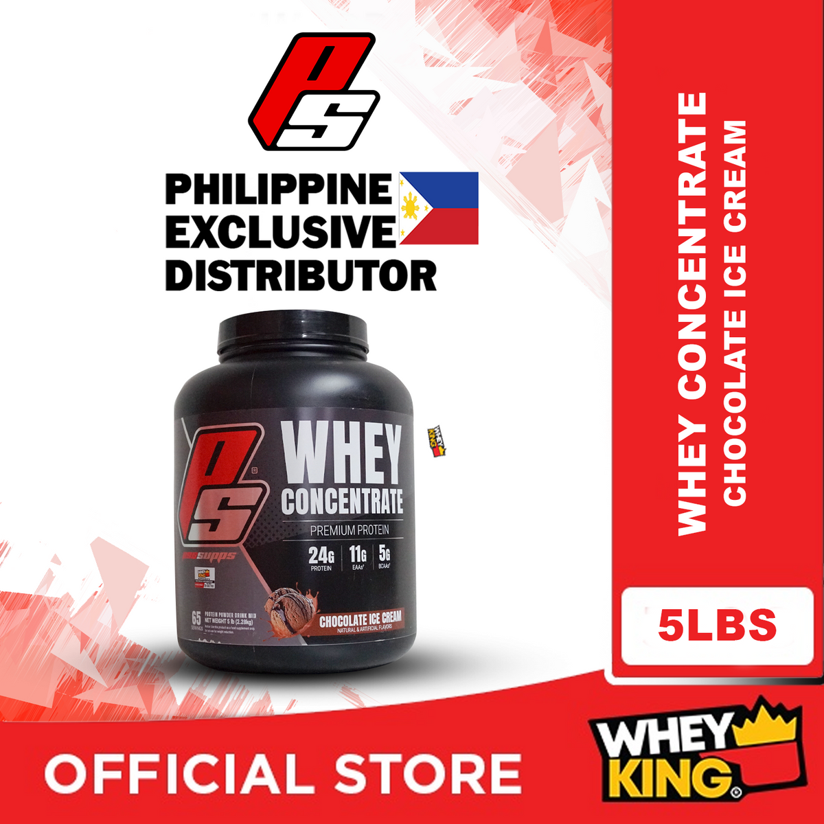 Prosupps PS Whey Concentrate 5lbs — Whey King Supplements