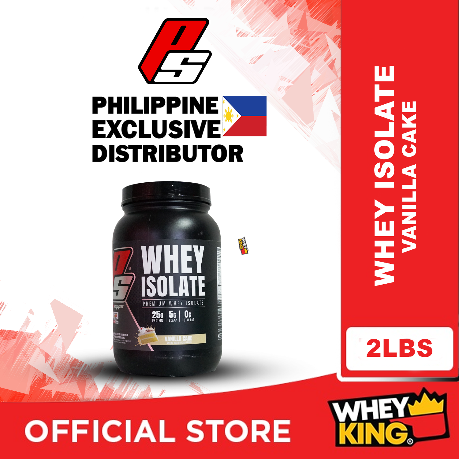 Prosupps PS Whey Isolate 2lbs