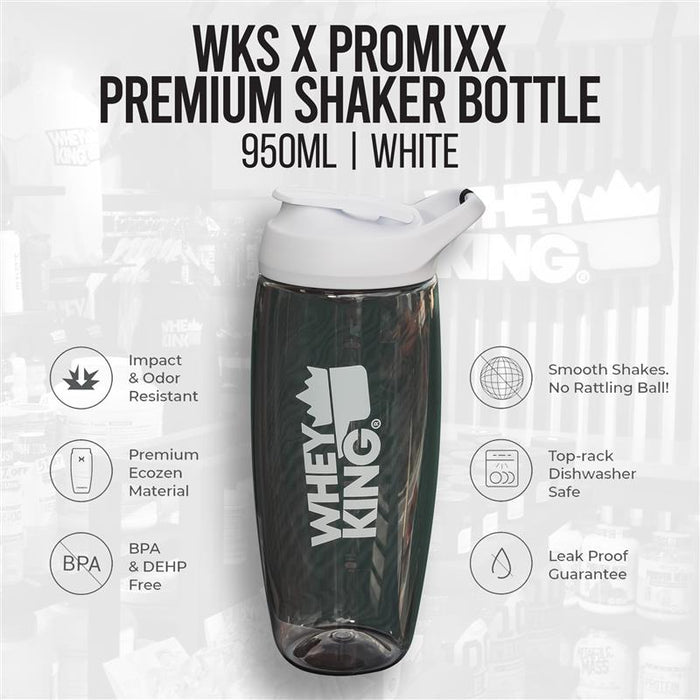 WKS x PROMIXX Pursuit Premium Shaker Bottle - 950ml