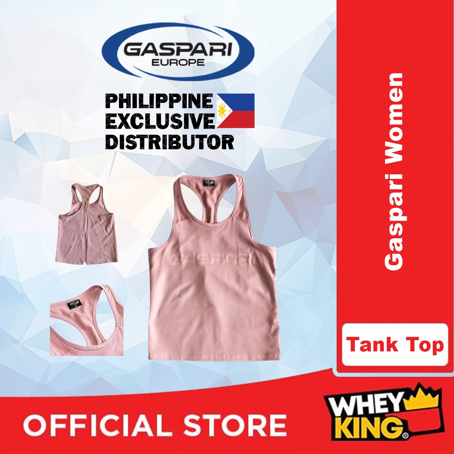 Gaspari Women's Tank Top - Pink