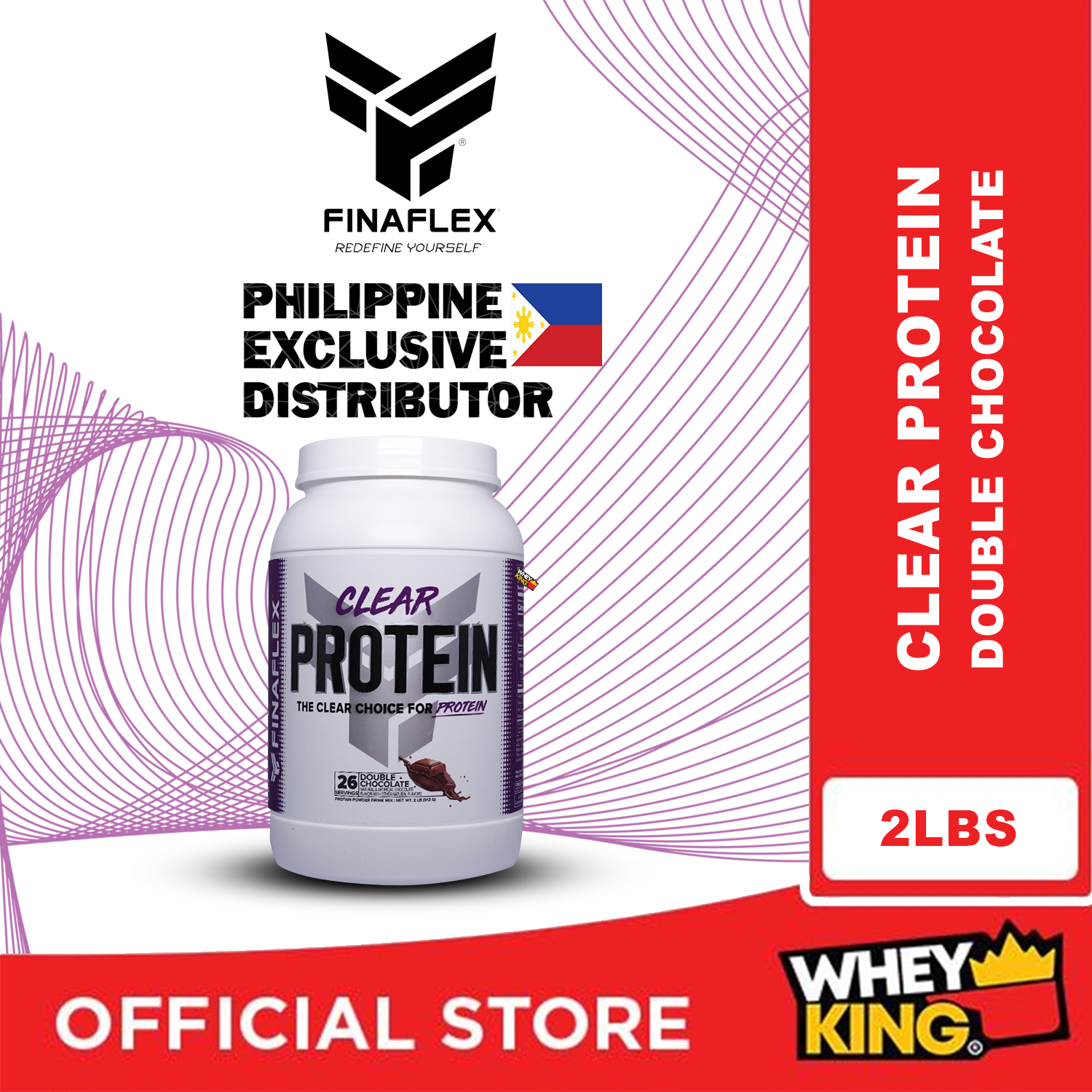 Finaflex Clear Protein Premier Protein Drink 2lbs — Whey King Supplements