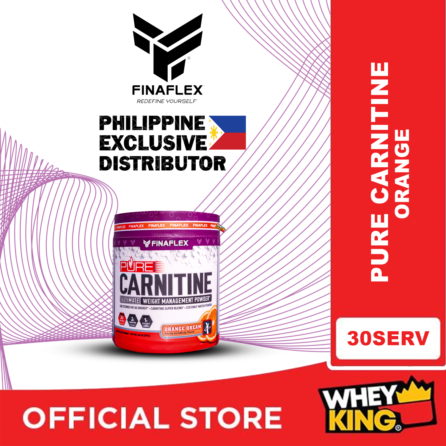 Finaflex Pure Carnitine 30 Servings