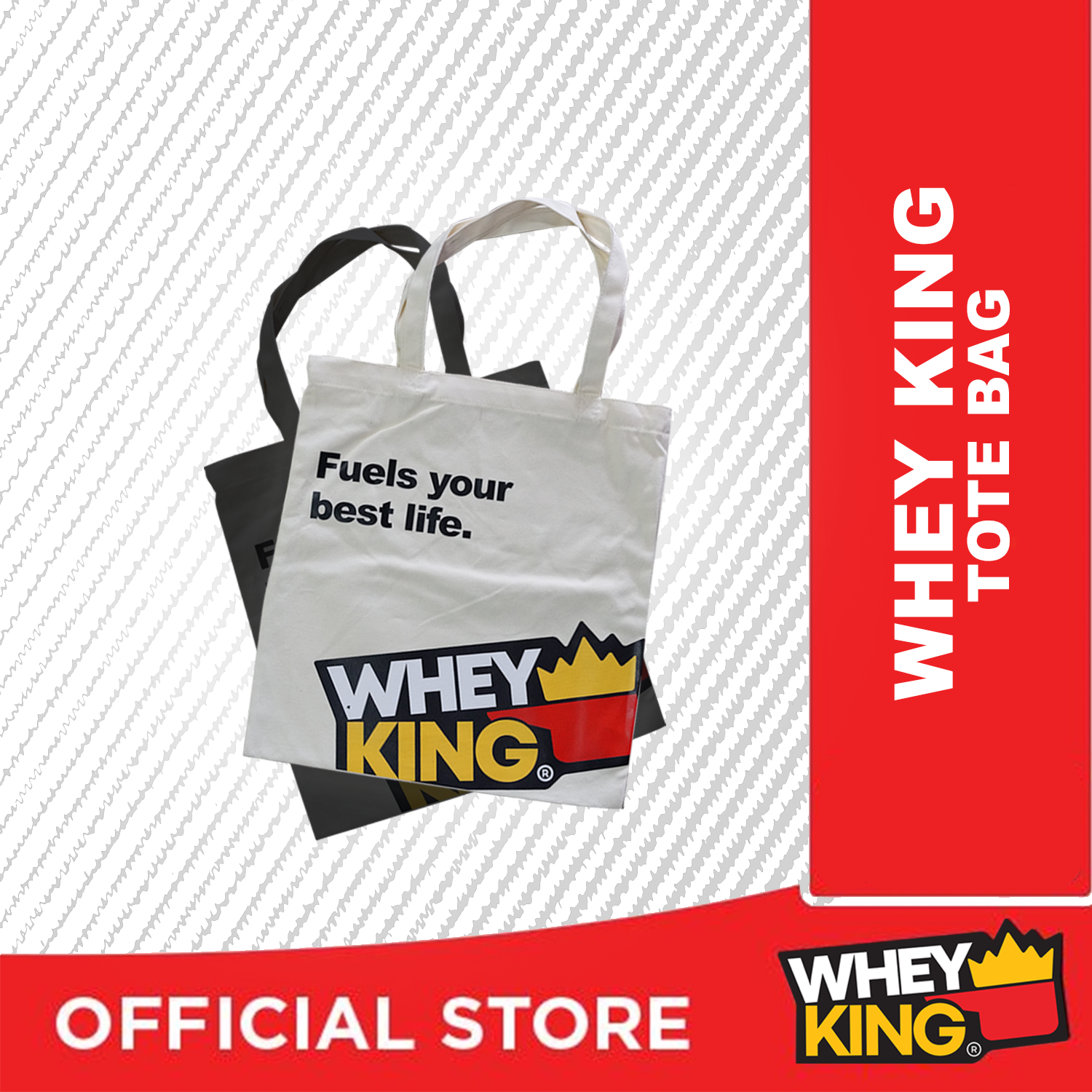 Whey King Tote Bag