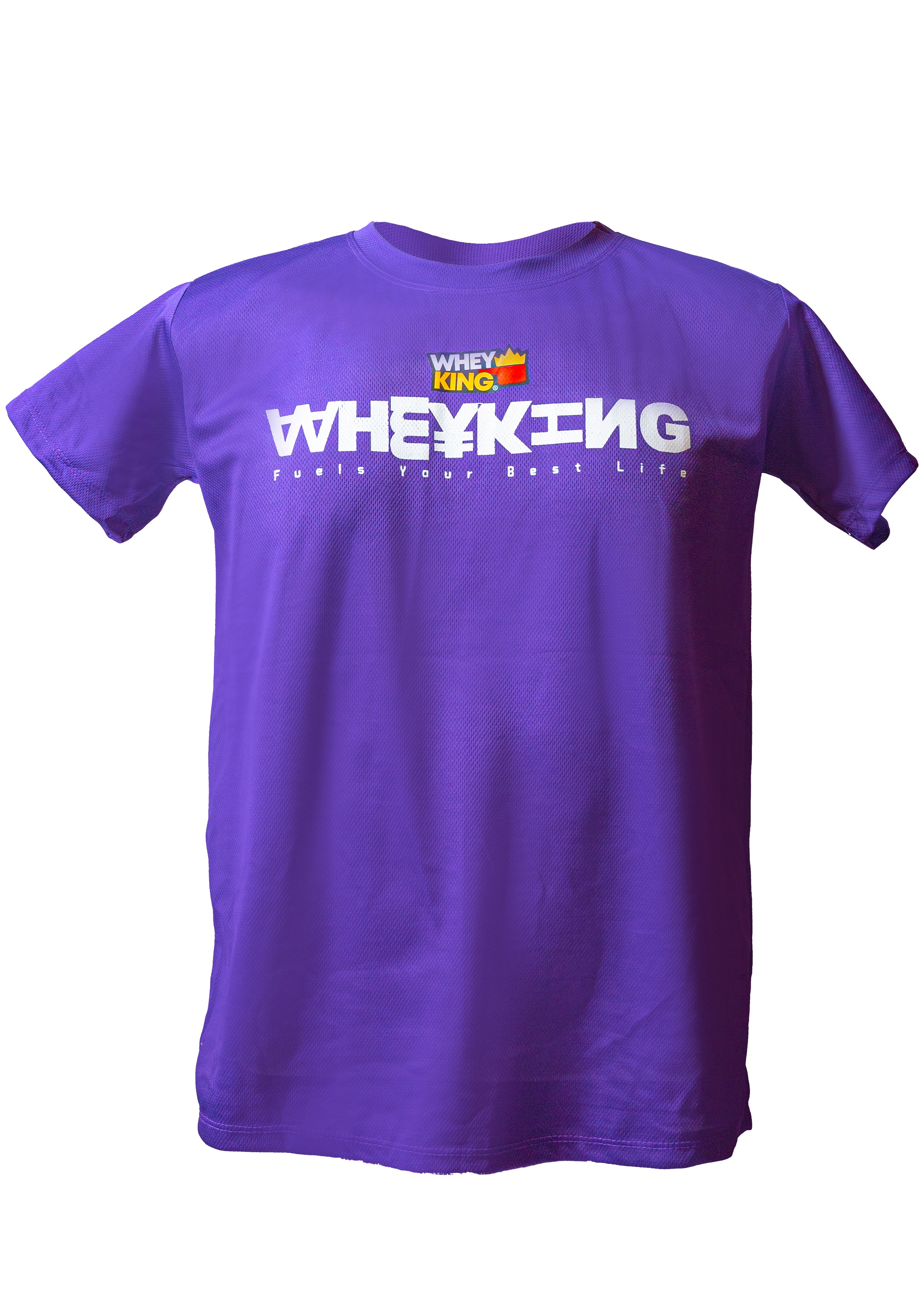 Whey King Dri-fit Logo Shirt - Free Size