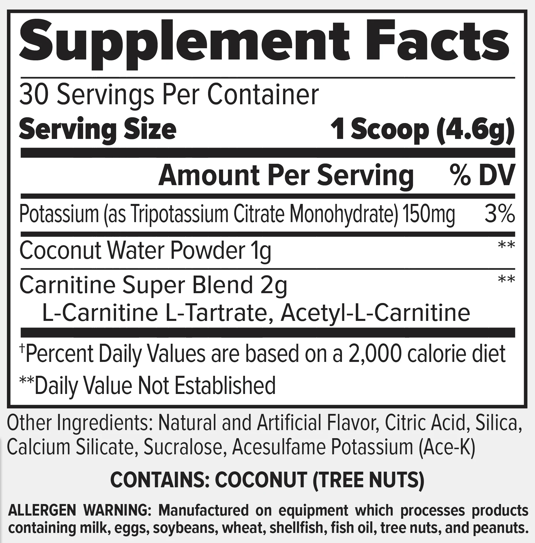 Finaflex Pure Carnitine - Turn Stored fats to Energy