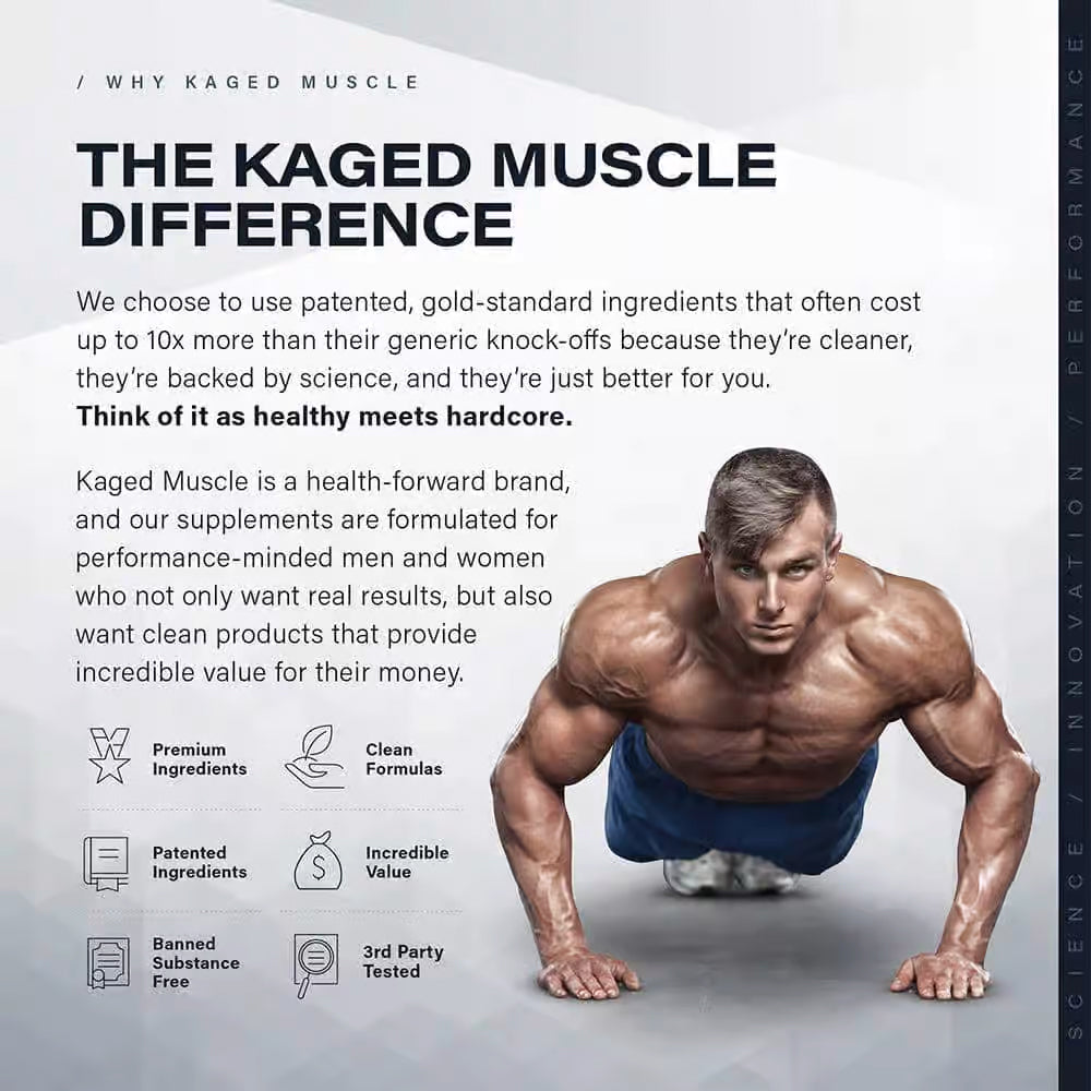 CLEARANCE Casein-Kasein Kaged Muscle  - Slow digesting time release protein EXP.NOV. 2023