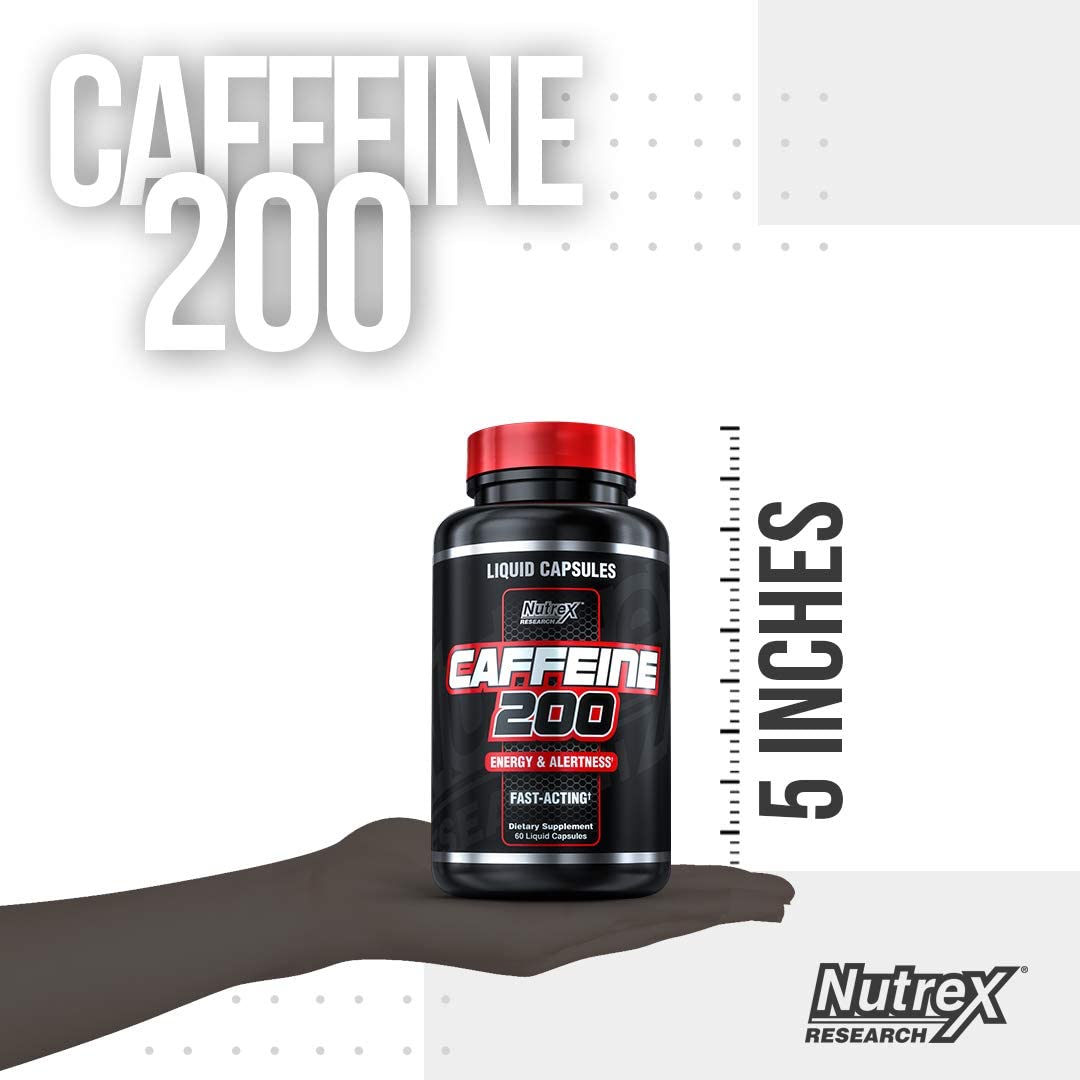 CLEARANCE NUTREX Caffeine 200 Energy and alertness EXP: MAR 2023