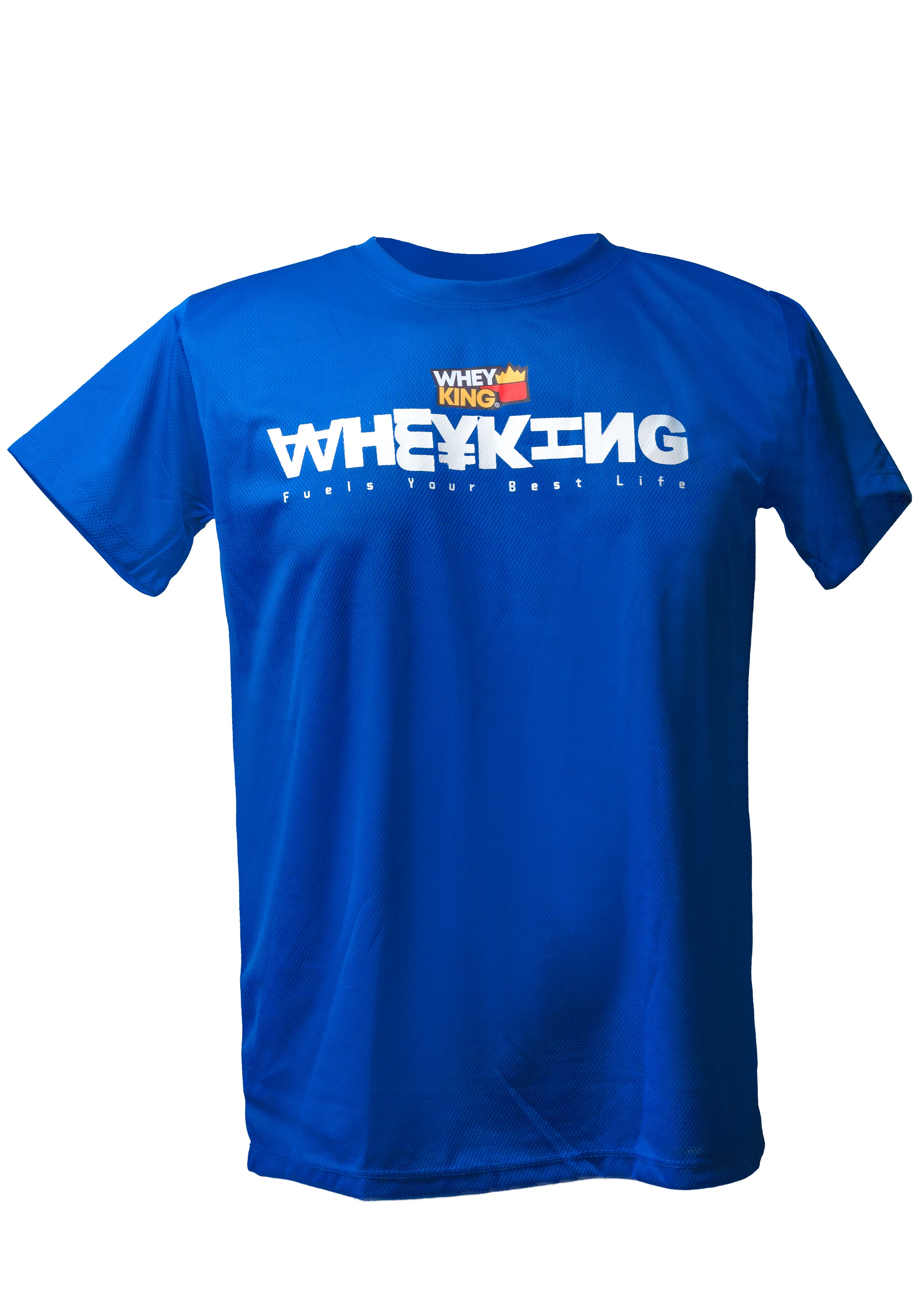 Whey King Dri-fit Logo Shirt - Free Size