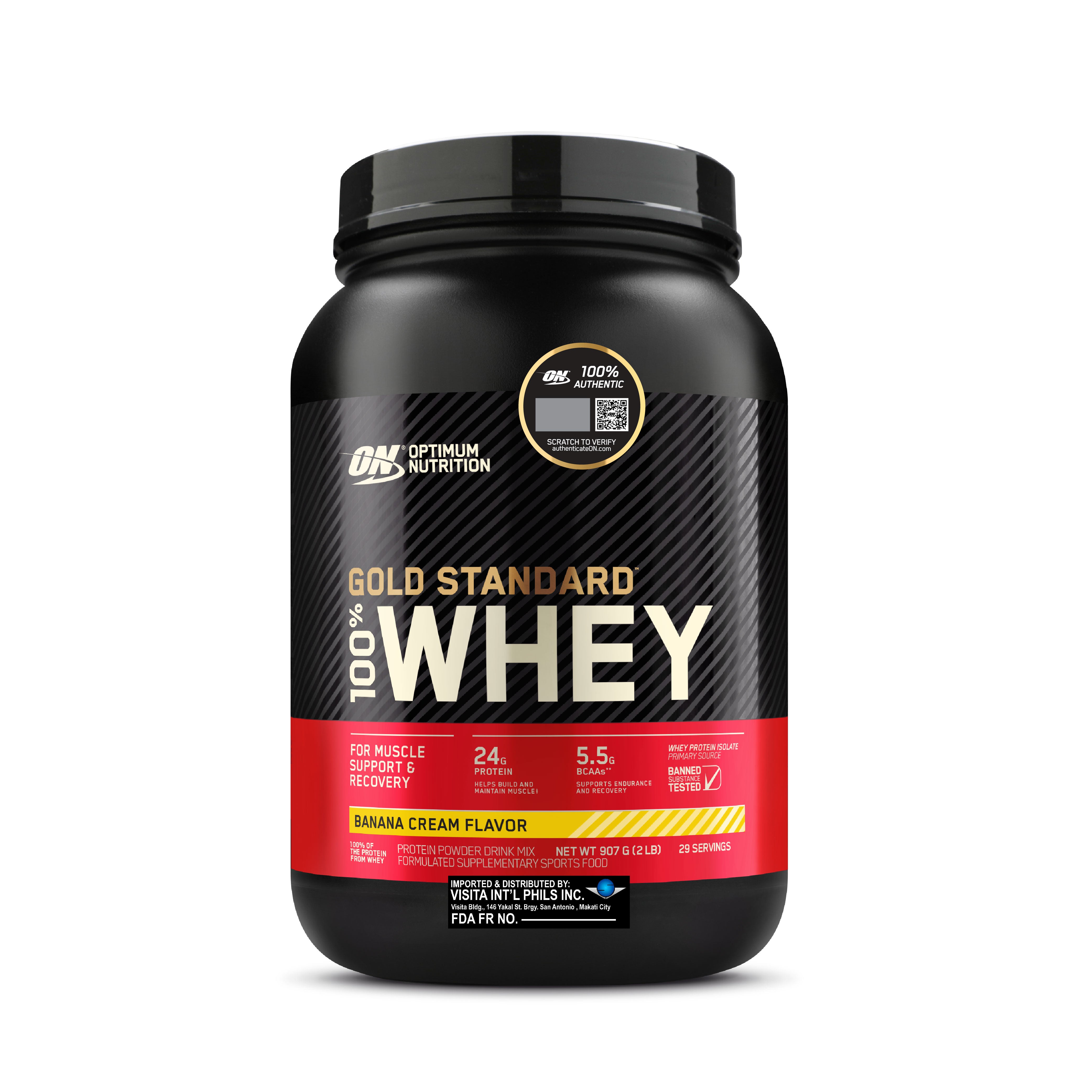 ON Optimum Nutrition Gold Standard Whey - 2lbs