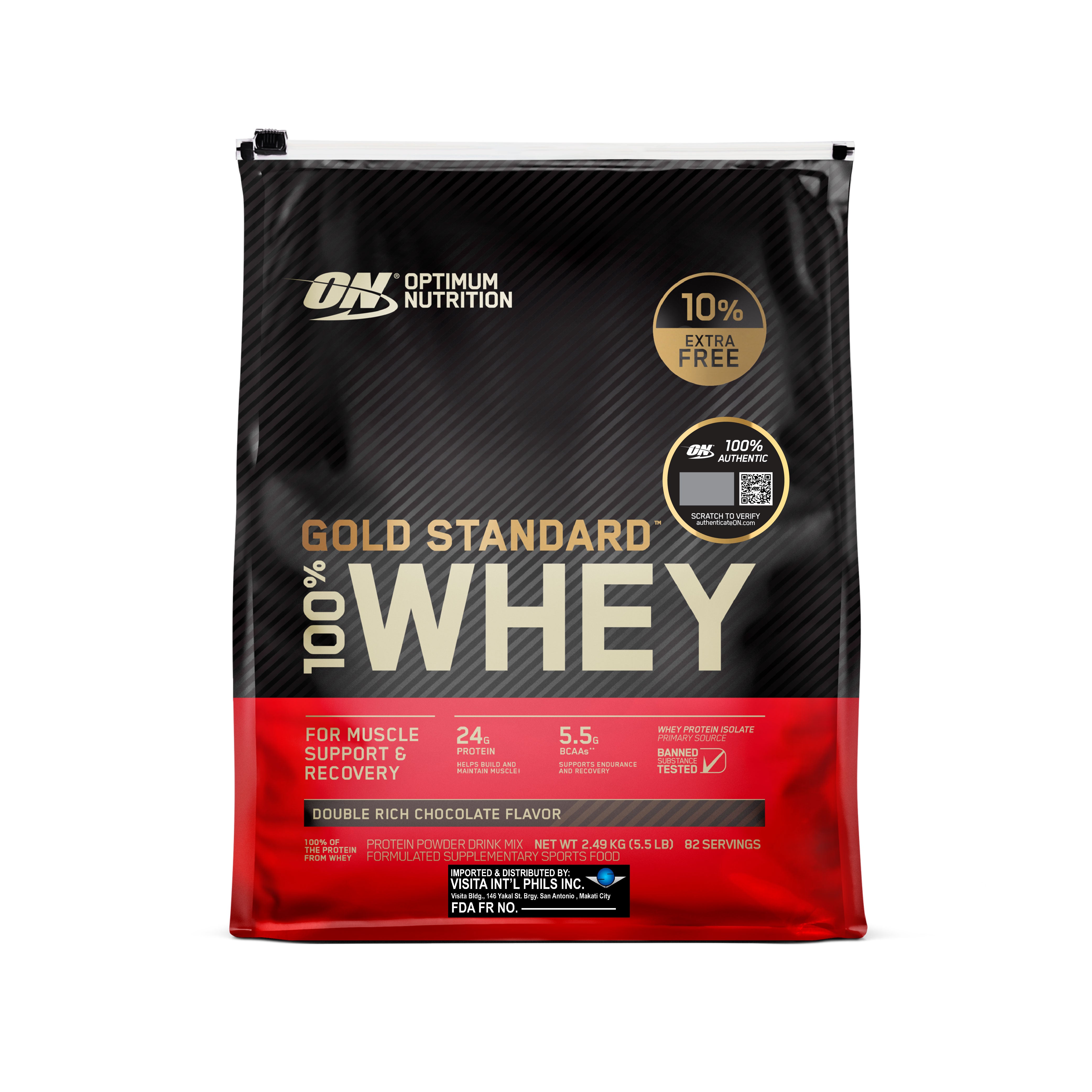 ON Gold Standard Whey 5.5lbs