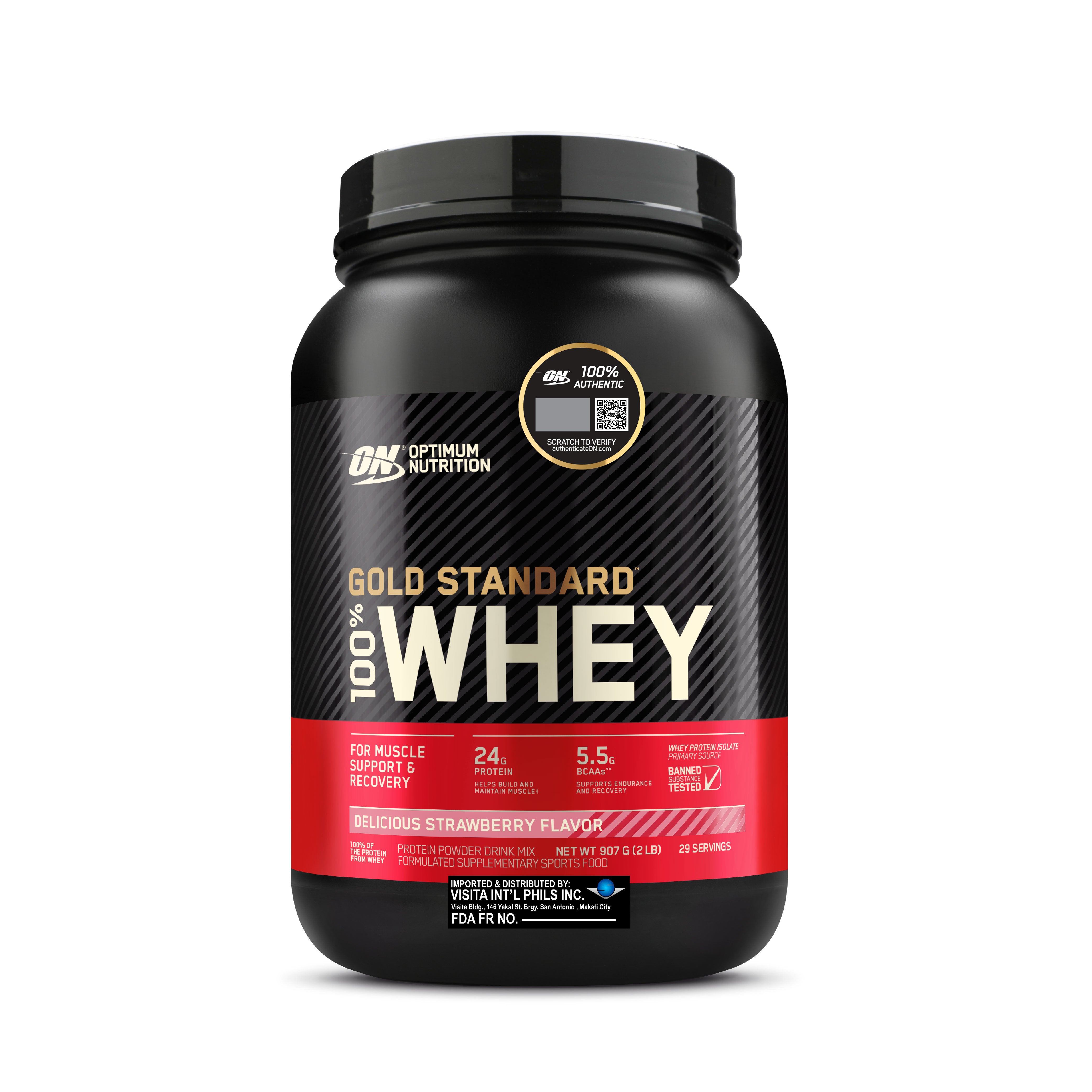ON Optimum Nutrition Gold Standard Whey - 2lbs