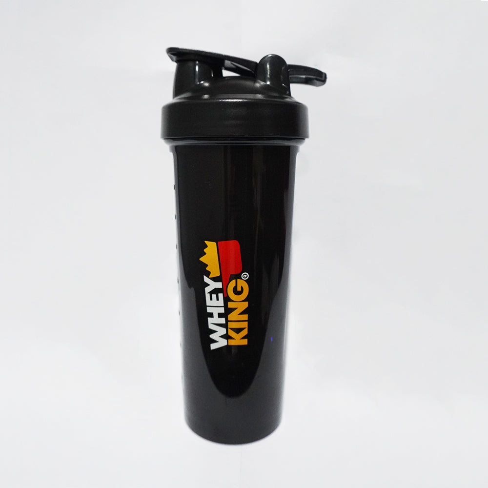 Whey King Leak proof 700 Shaker - light weight & portable bottle