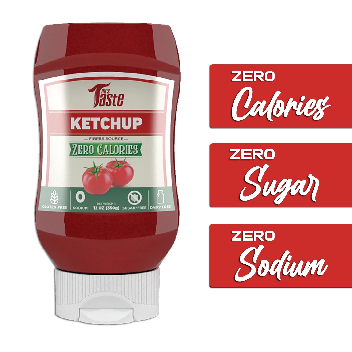 CLEARANCE MRS TASTE  USA ZERO Ketchup EXP: SEPT 2023