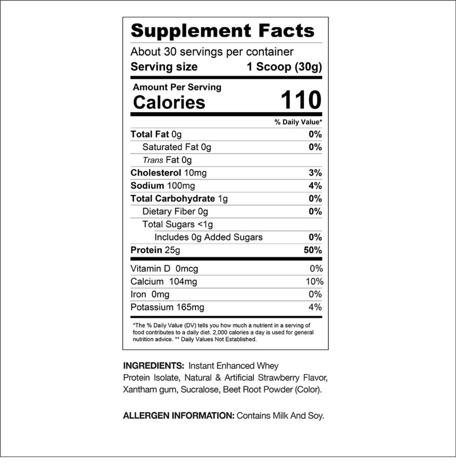 GASPARI Proven Whey Hydrolyzed Whey Isolate