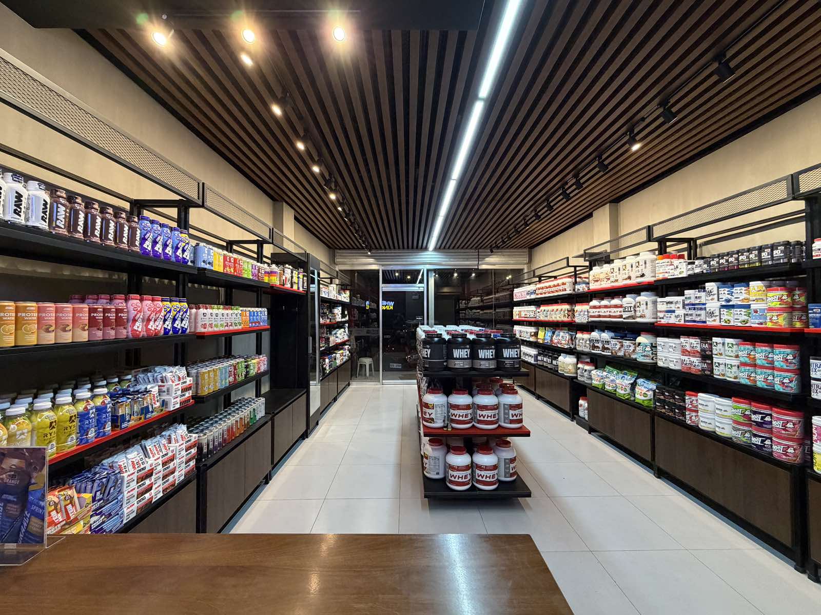 Whey King Supplements Talisay Cebu store aisle